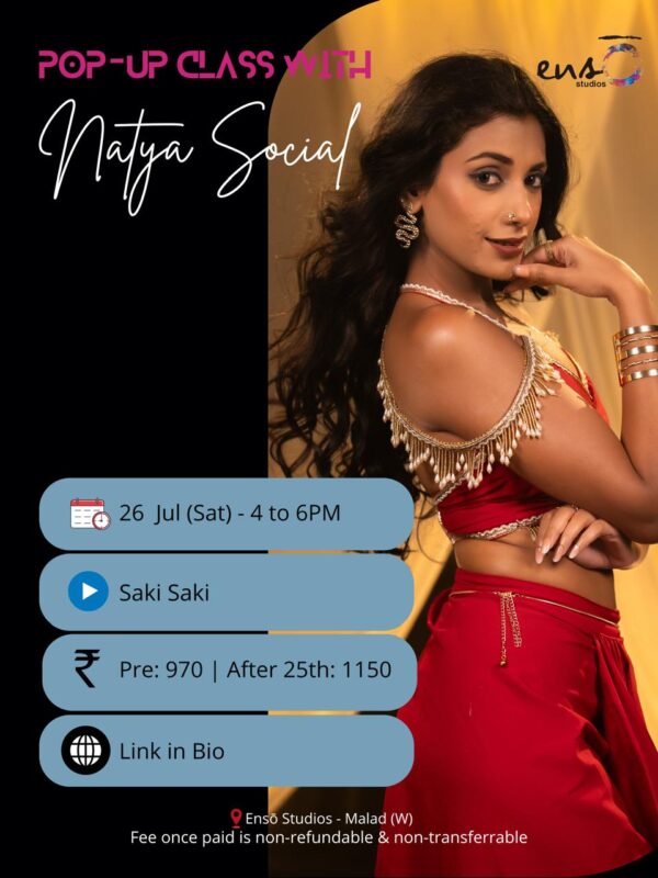 POP-UP CLASS WITH NATYASOCIAL