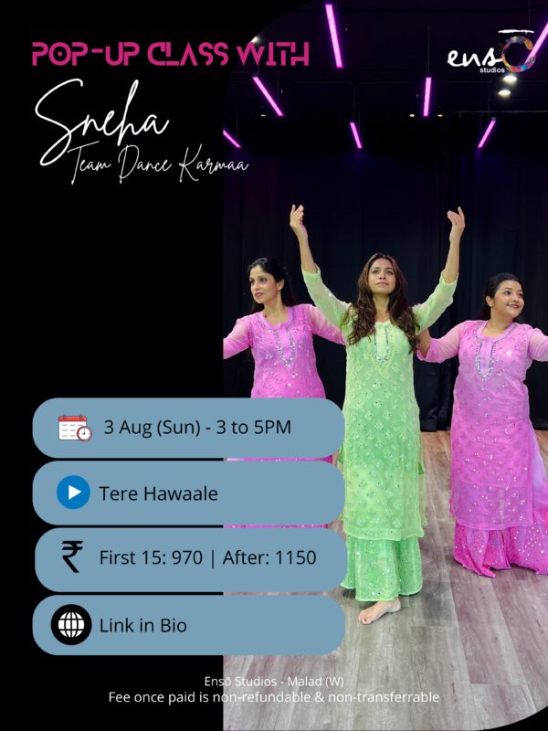 POP-UP CLASS WITH SNEHA