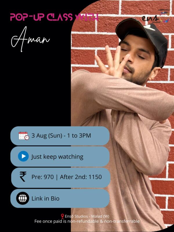 POP-UP CLASS WITH AMAN
